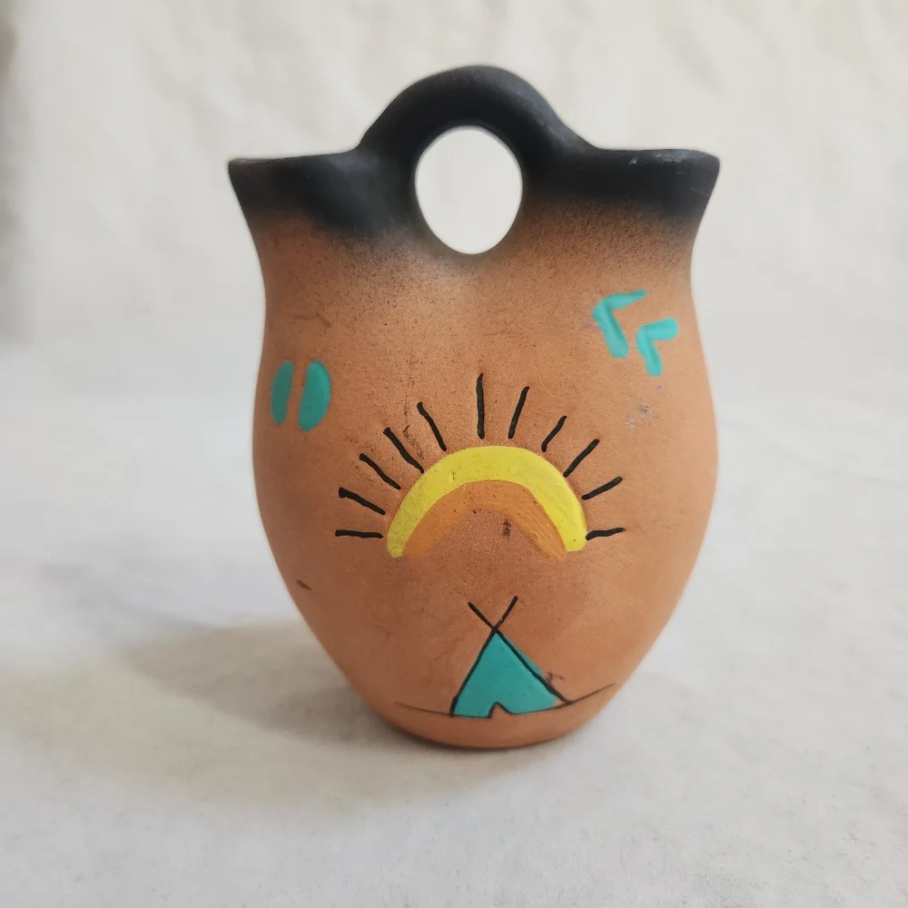 Indian Wedding Vase Teepee Sun